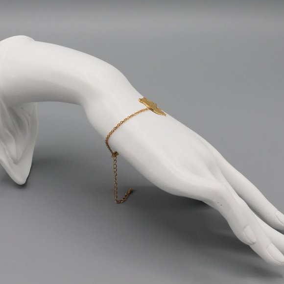 Koala adorable animal bracelet adjustable gold - Picture 4 of 5